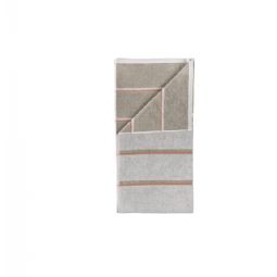 Håndklæde - 100% bomuld - Zone Denmark Sauna - Soft Grey